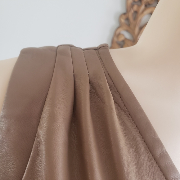Heartloom One Shoulder Dress - Tan - Picture 6 of 9